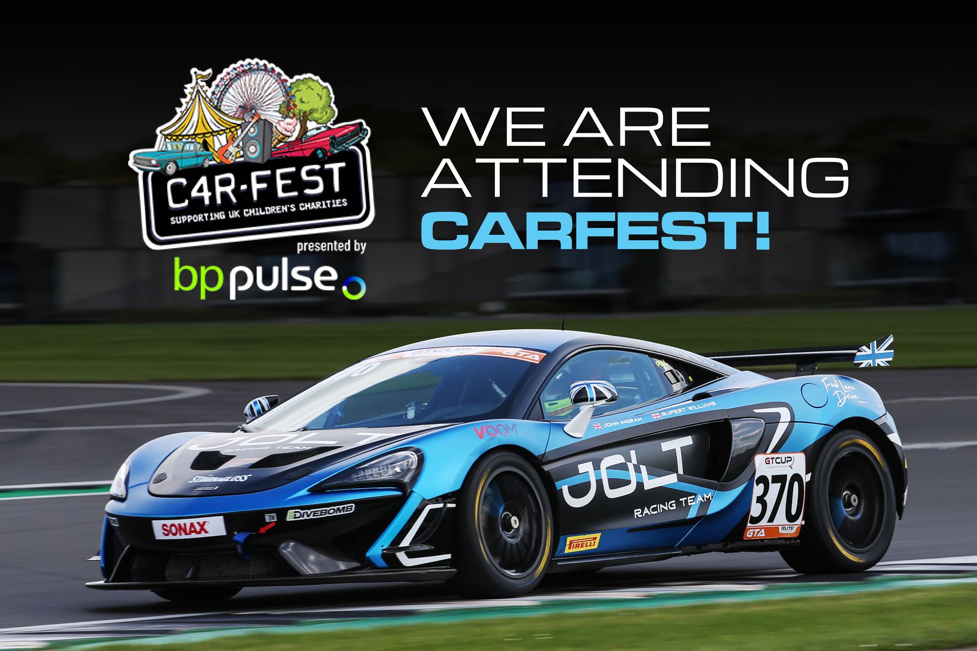 Jolt Racing to Showcase McLaren 570S GT4 at CarFest 2024