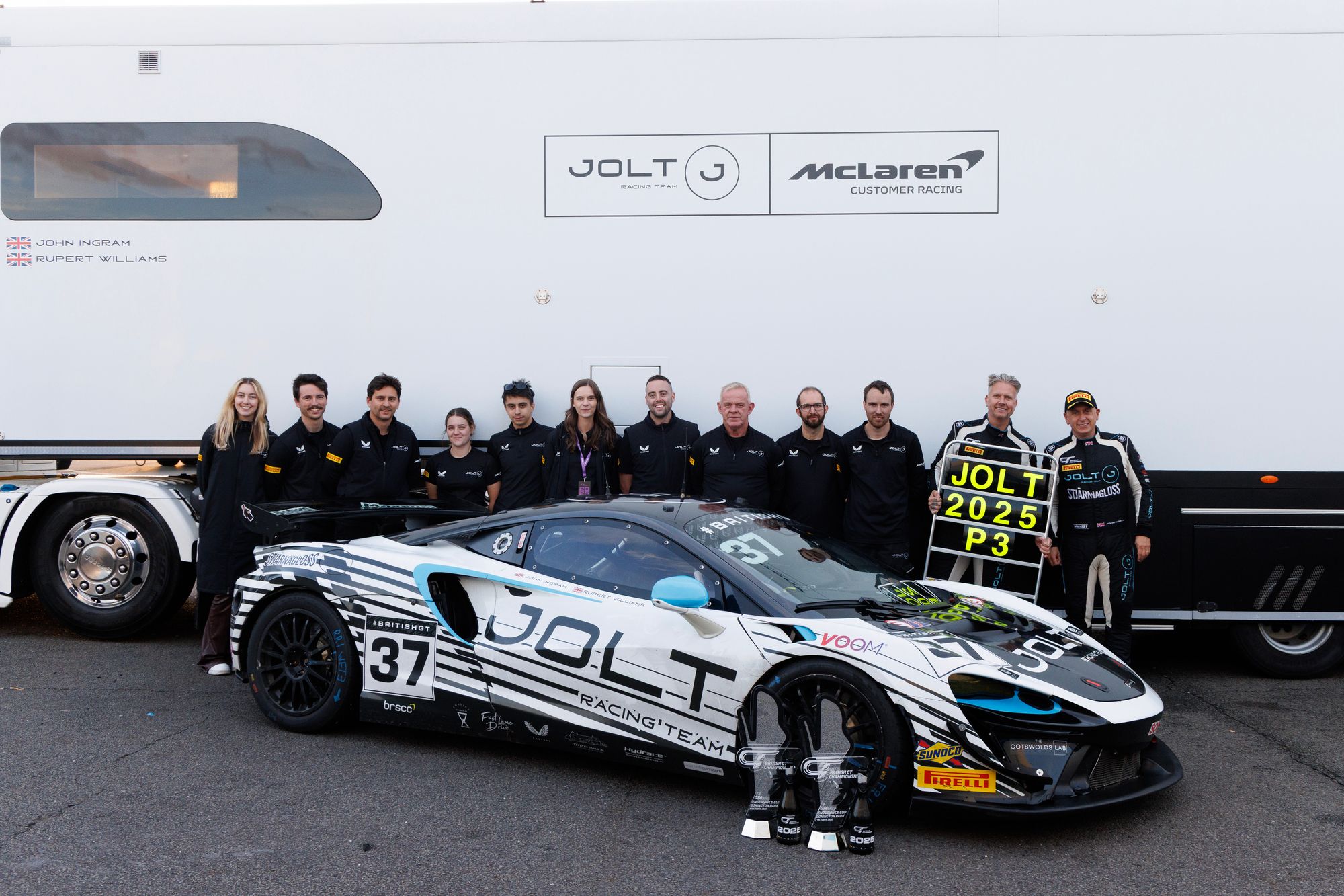 Jolt Racing Round Off British GT Season with Endurance Cup Podium